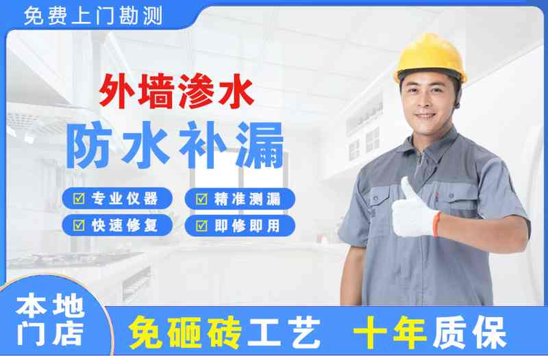 高湾新区外墙渗水维修